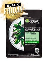 Máscara Facial Detox Carvão Puro – 32g | Garnier